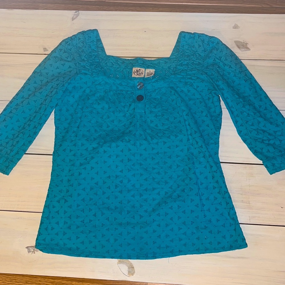 Cute Eyelet Blouse